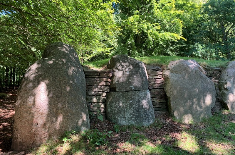 Fortidsminde i Halskov Vænge