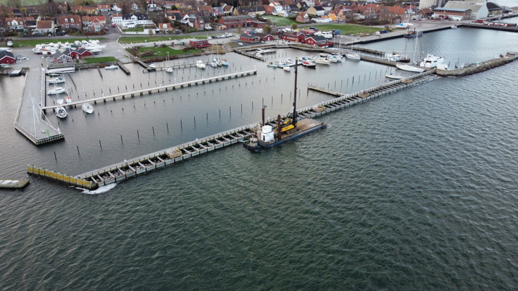 Stubbekøbing Havn luftfoto