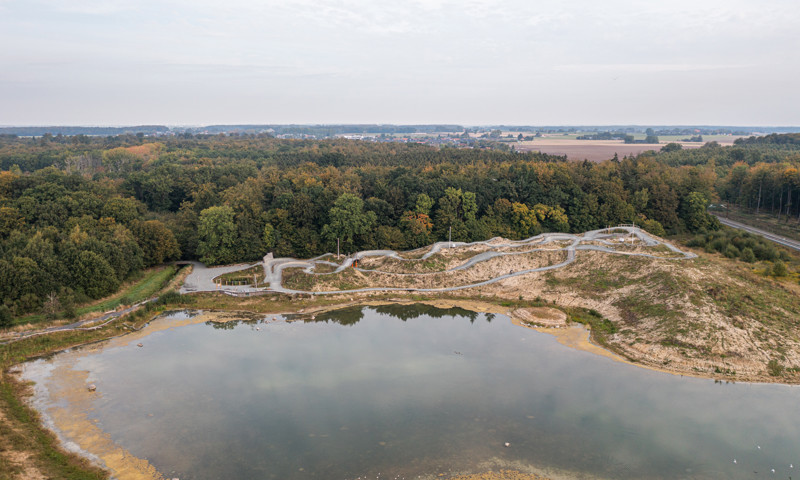 Nu får regnvandet egen parkeringsplads i Sakskøbing | Guldborgsund Kommune